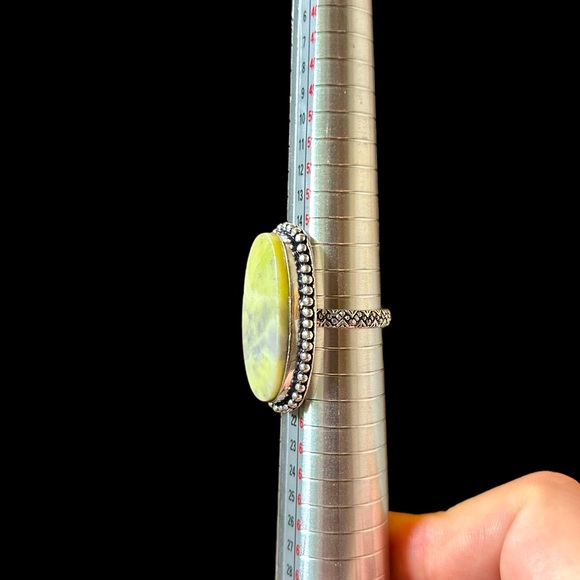 Sterling Silver Serpentine Ring - Picture 6 of 8